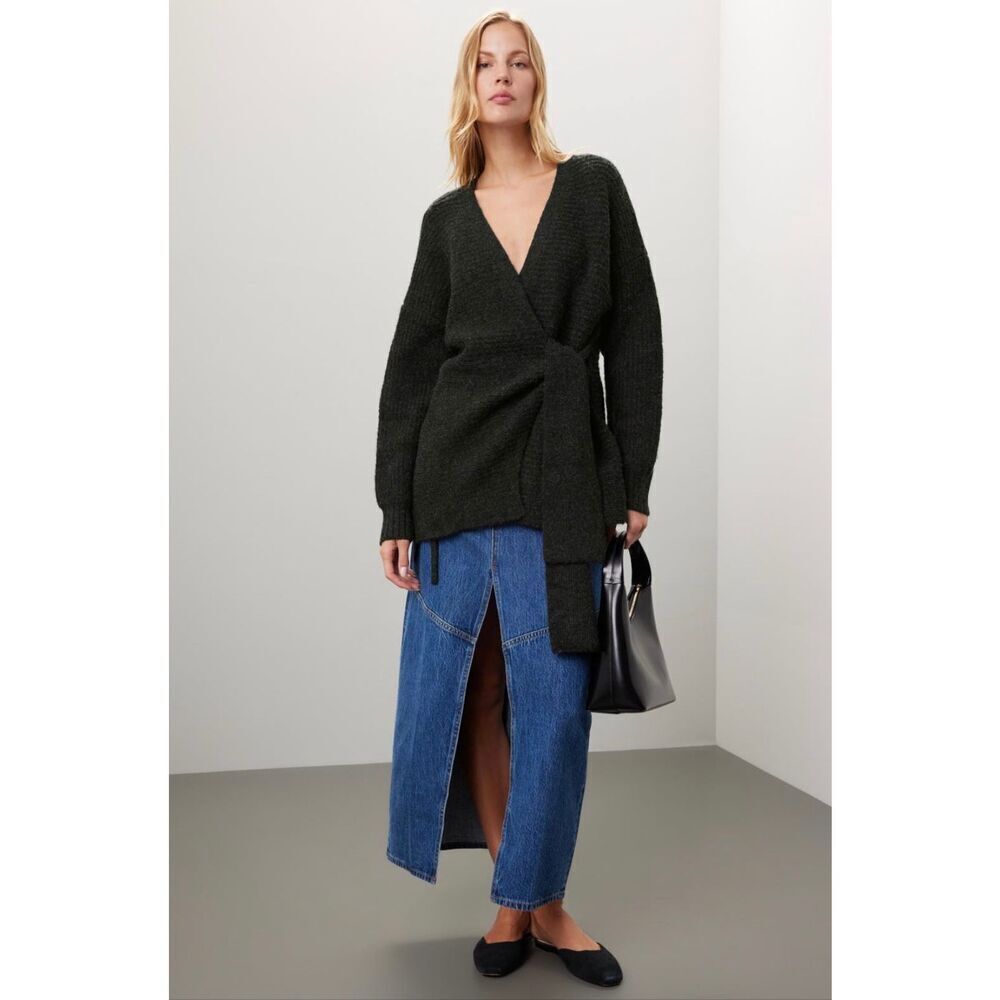Love, Whit by Whitney Port Side Tie Sweater 🩸